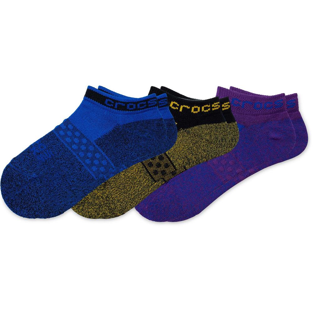 Chaussettes Crocs Low Out Of This World 3-Pack Multicolore Garcon | OIL-3275596