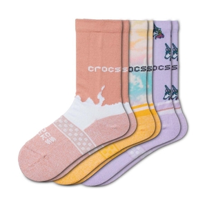 Chaussettes Crocs Crew 3-Pack Multicolore Garcon | DVD-2682220