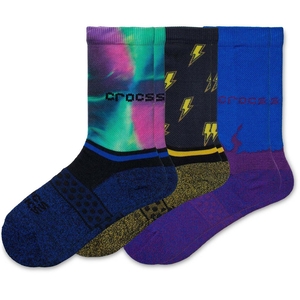 Chaussettes Crocs Crew Out Of This World 3-Pack Multicolore Garcon | AKR-2107930