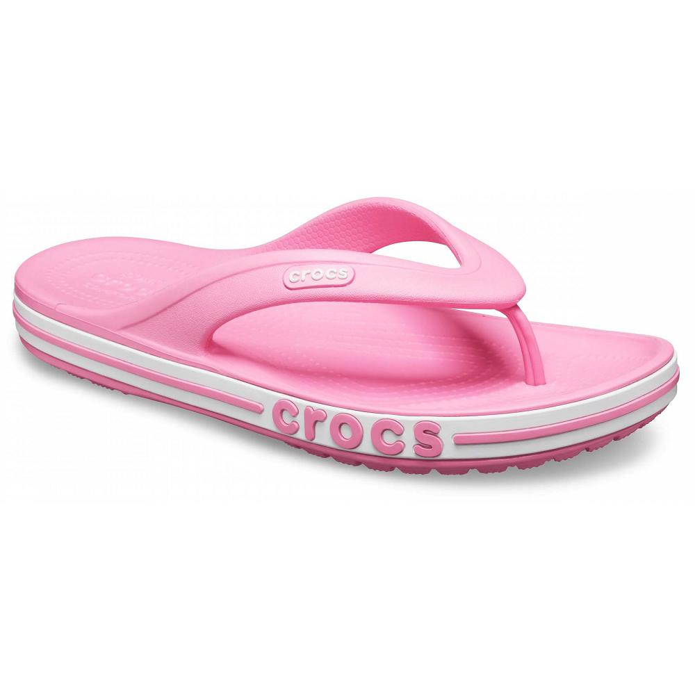 Tong Crocs Bayaband Rose Femme | CHK-5280045