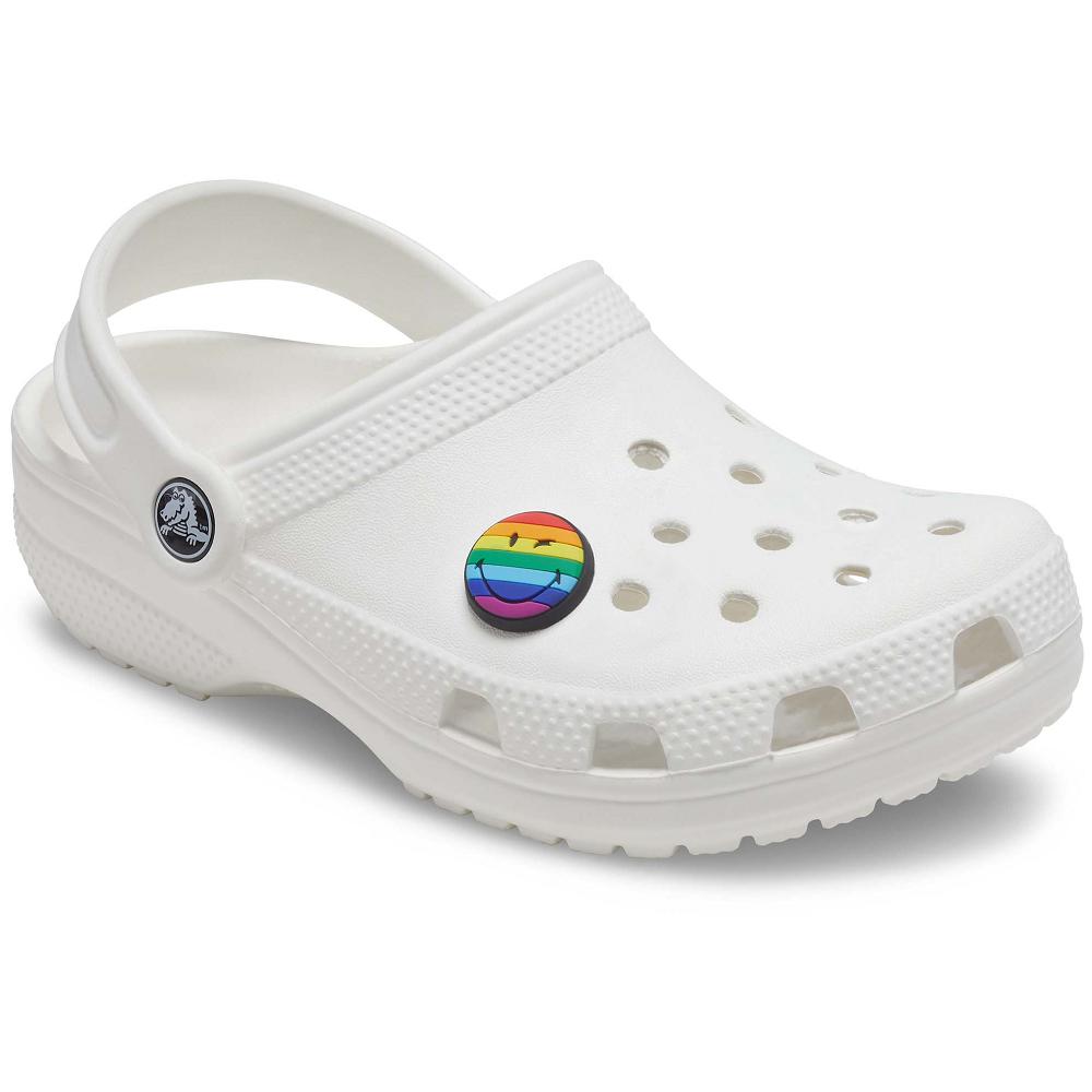 Clips Jibbitz Crocs Smiley Pride Multicolore Femme | EUE-5124779