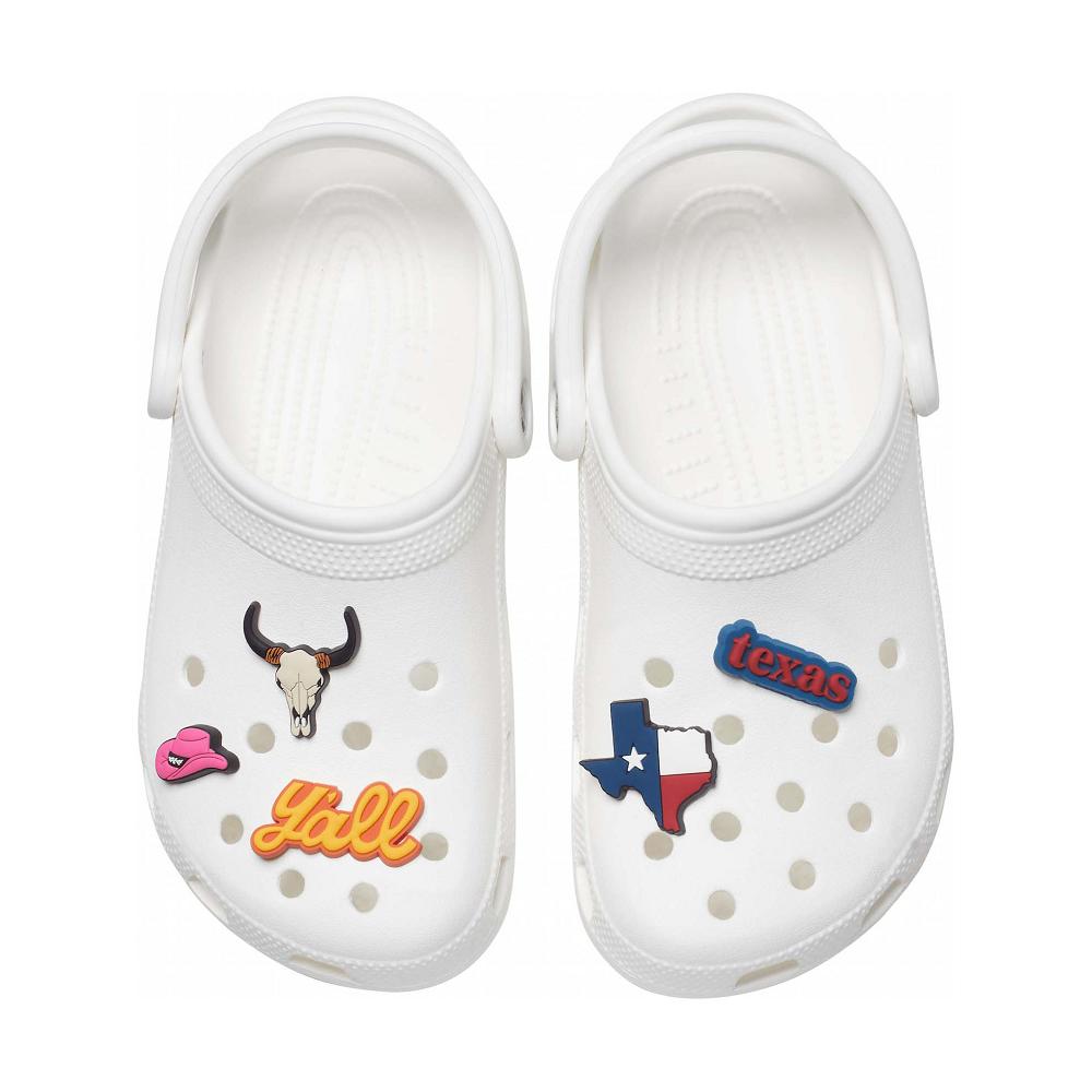 Clips Jibbitz Crocs Texas Wanderlust Collection 5 Pack Multicolore Femme | YAP-1069215