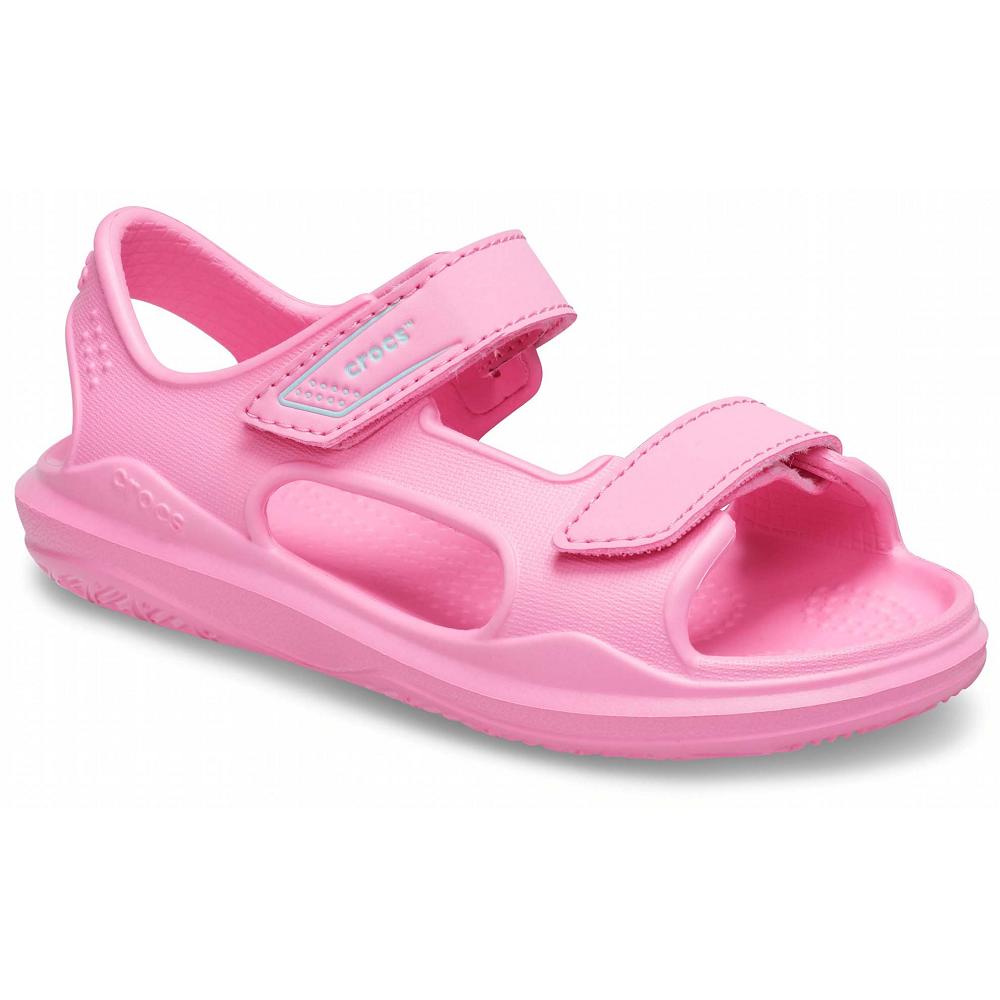 Sandales Crocs Swiftwater Expedition Rose Fille | LVM-3385131