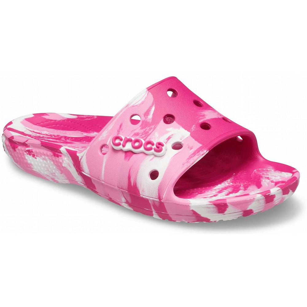 Sandales Crocs Classiche Marbled Claquette Rose Femme | SIH-3118650