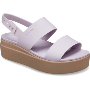 Compensées Crocs Brooklyn Low Violette Femme | MIG-3712333